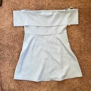 Never worn small Superdown off the shoulder dress